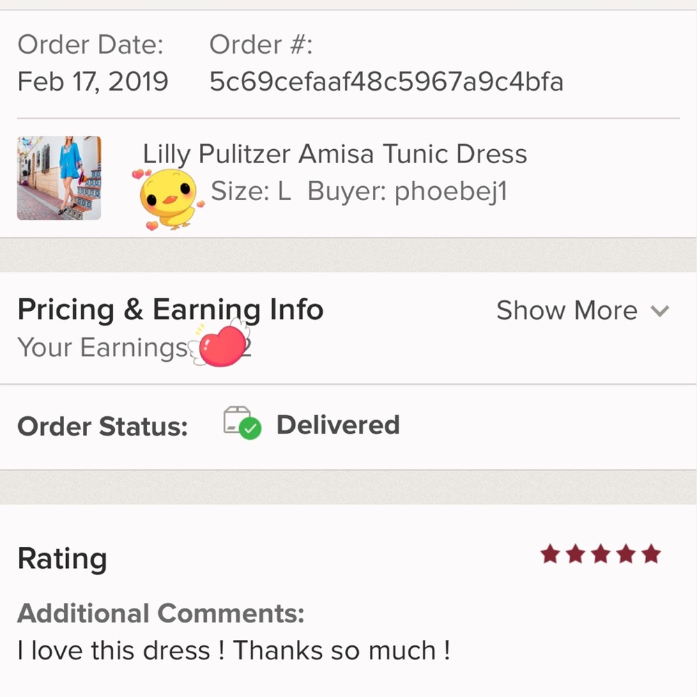 Lilly Pulitzer Amisa Tunic Dress - Picture 7 of 7